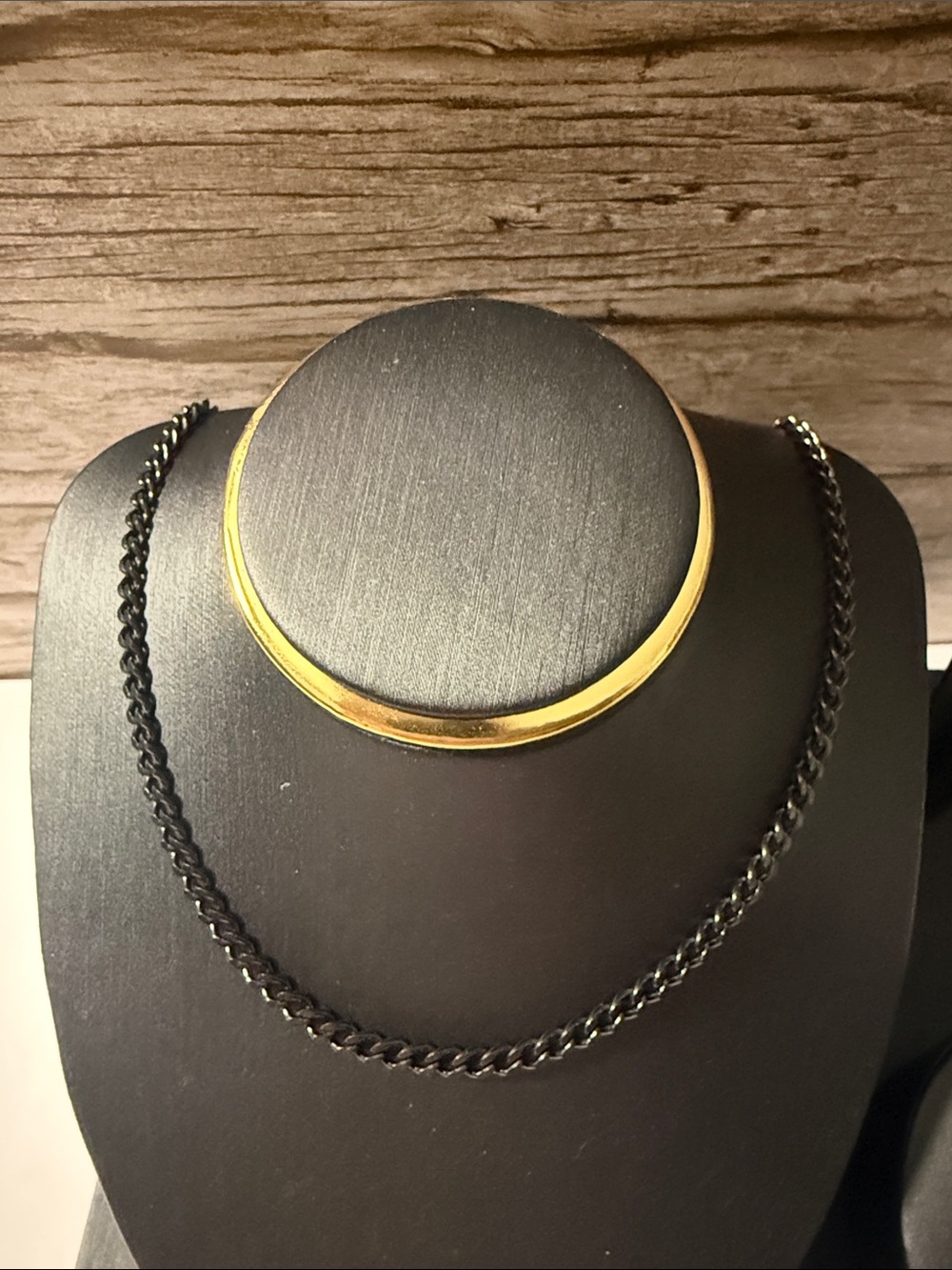 Black Stainless Steel Men’s Chain Necklace  Jewelry